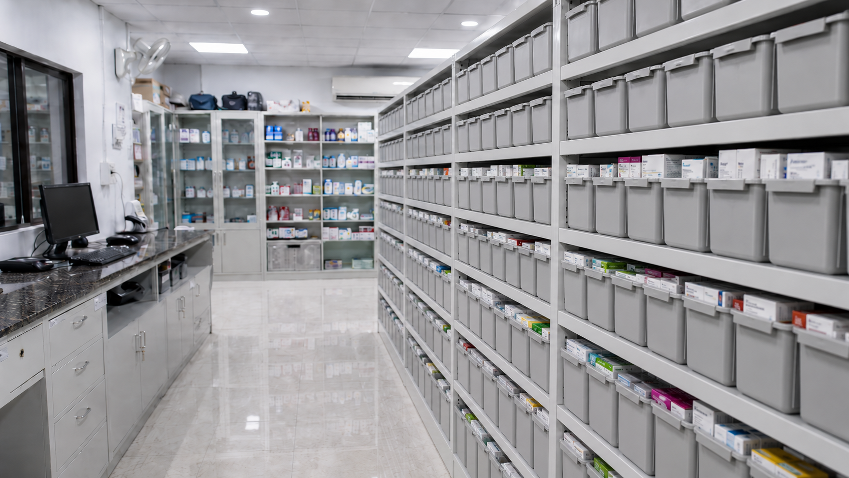 Pharmacy & Healthcare Storage